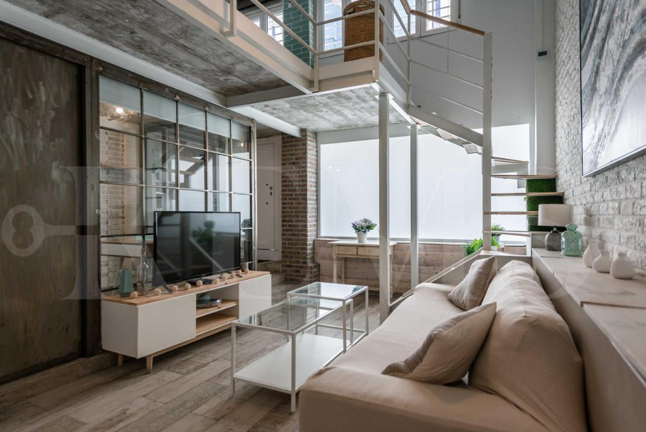 Bright Duplex Loft Next To The City Center By Rems Малага Екстер'єр фото