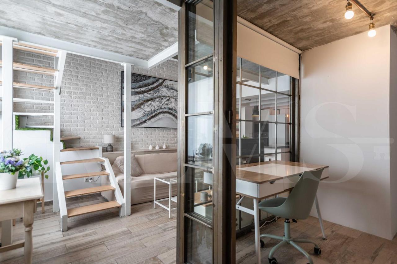 Bright Duplex Loft Next To The City Center By Rems Малага Екстер'єр фото