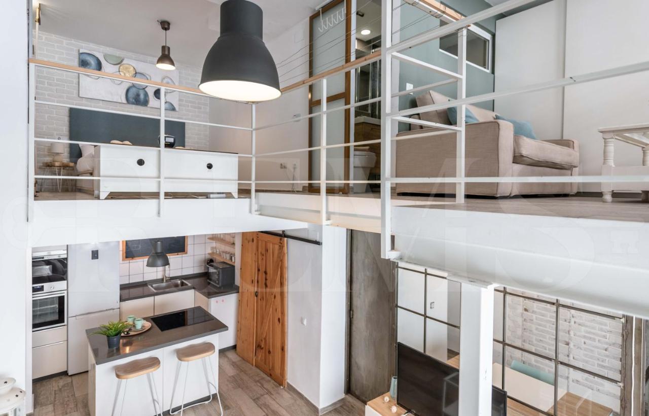 Bright Duplex Loft Next To The City Center By Rems Малага Екстер'єр фото