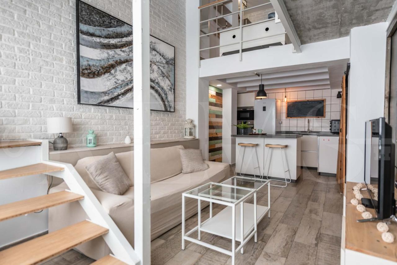 Bright Duplex Loft Next To The City Center By Rems Малага Екстер'єр фото